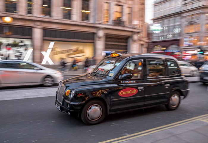 London black cab driver