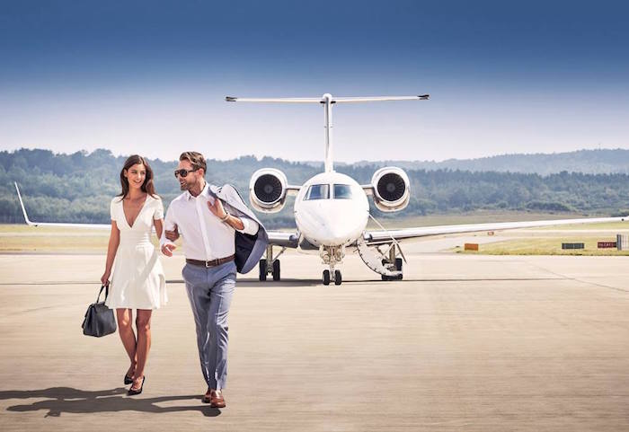 Luxury jet service Victor