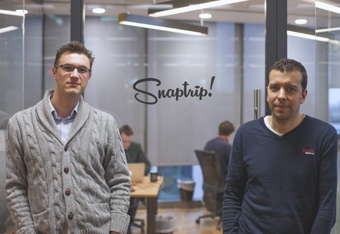 Matt Fox and Dan Harrison from previous Future 50 company, Snaptrip