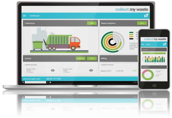 Collect My Waste is an app that helps businesses and individuals dispose of specific waste sustainably.