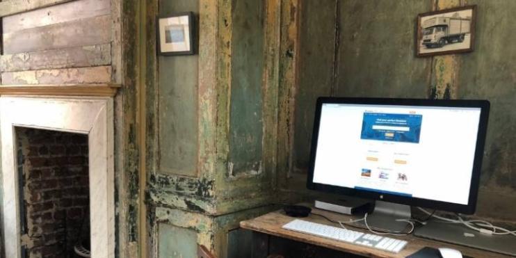 Here's what SpareRoom's Rupert Hunt's work desk looks like