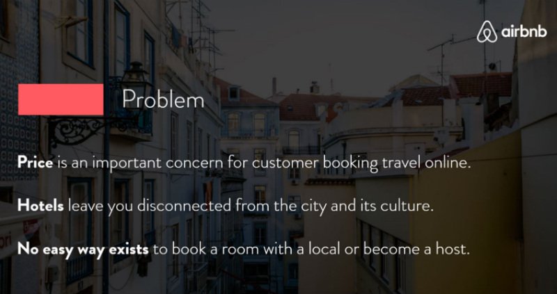 This was airbnb's elevator pitch