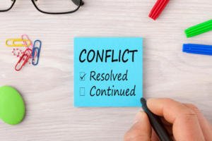 Checklist - resolve workplace conflict