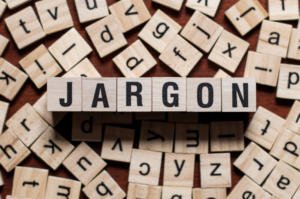 Scrabble tiles - Business Jargon