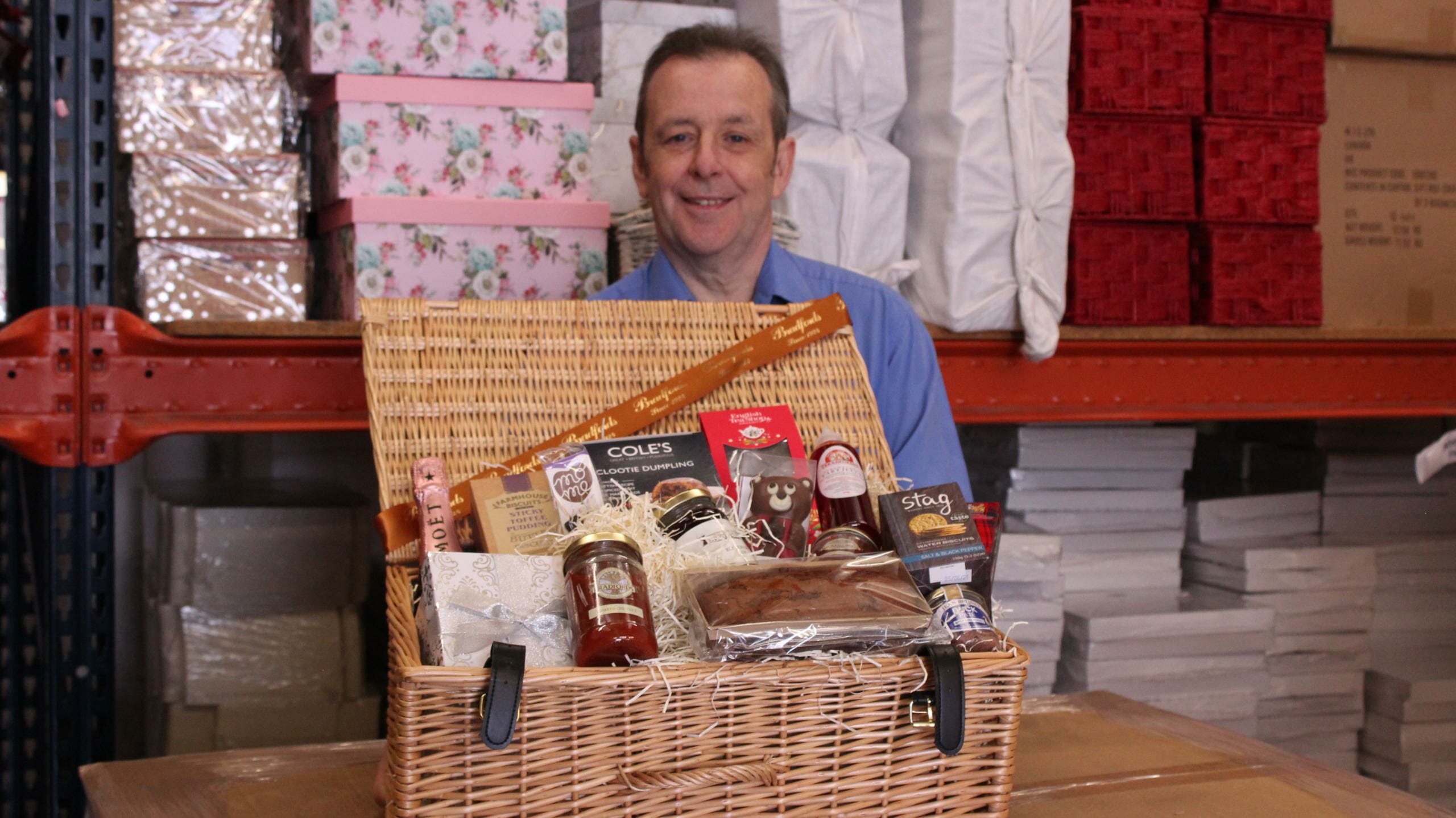 James McGoldrick, co-owner of Bradford Gifts