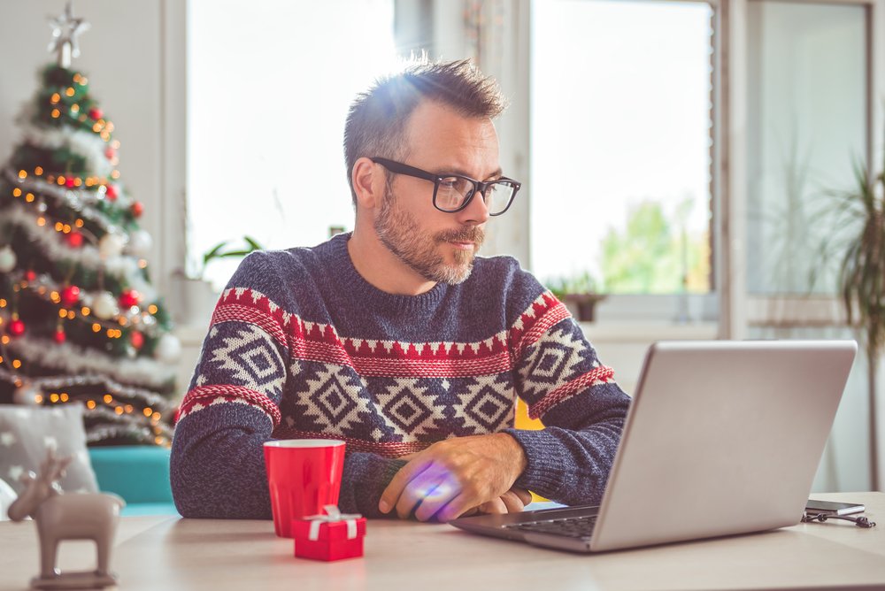 Is working from home during the holidays ok