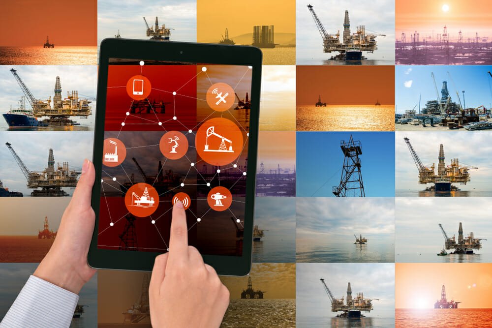 Running an oil company from home