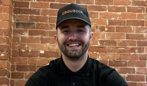 Groubook founder Bradley Gough